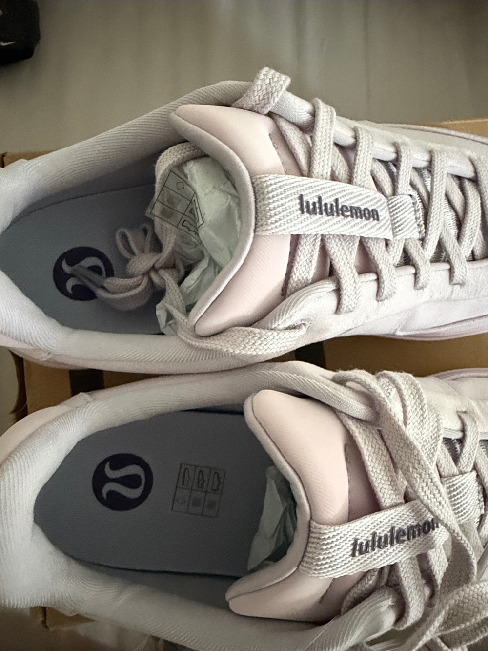 lululemon athletica Women’s Pale Pink Low-Top Sneakers cityverse - Picture 7 of 9